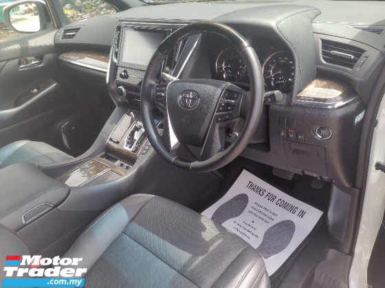 2018 TOYOTA ALPHARD 3.5 Executive Lounge FULL SPEC BLACK INTERIOR ORIGINAL MILEAGE UNREG